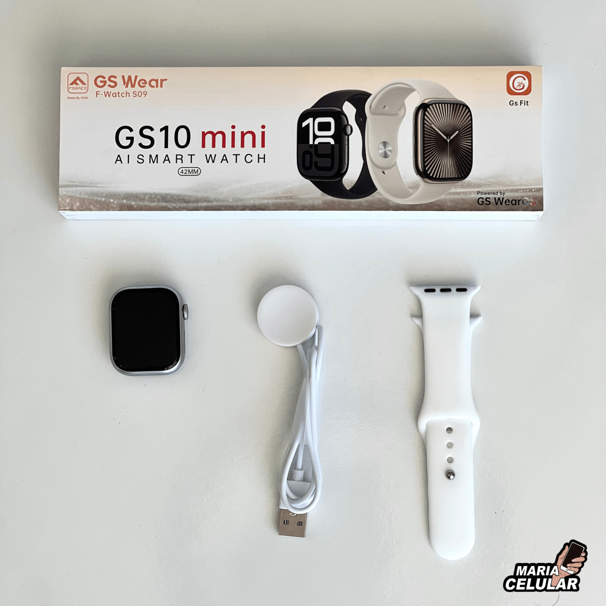 Smart Watch GS10 Mini - 42mm - Maria Celular
