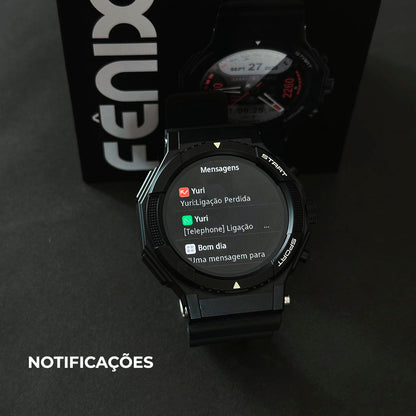 SmartWatch Fênix - Wearzone 50mm - À Prova D'água. - Maria Celular