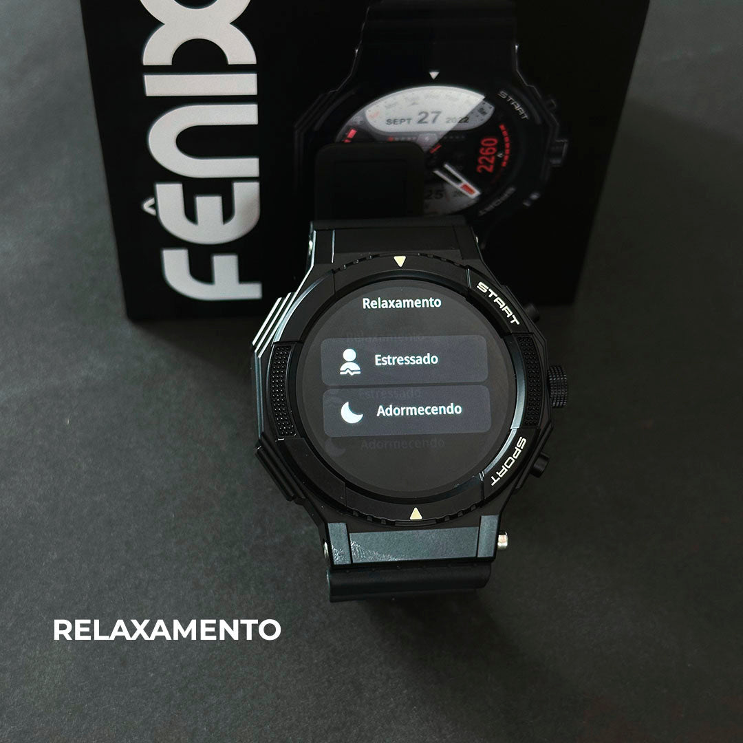SmartWatch Fênix - Wearzone 50mm - À Prova D'água. - Maria Celular