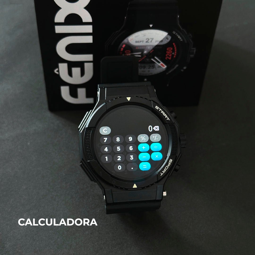 SmartWatch Fênix - Wearzone 50mm - À Prova D'água. - Maria Celular