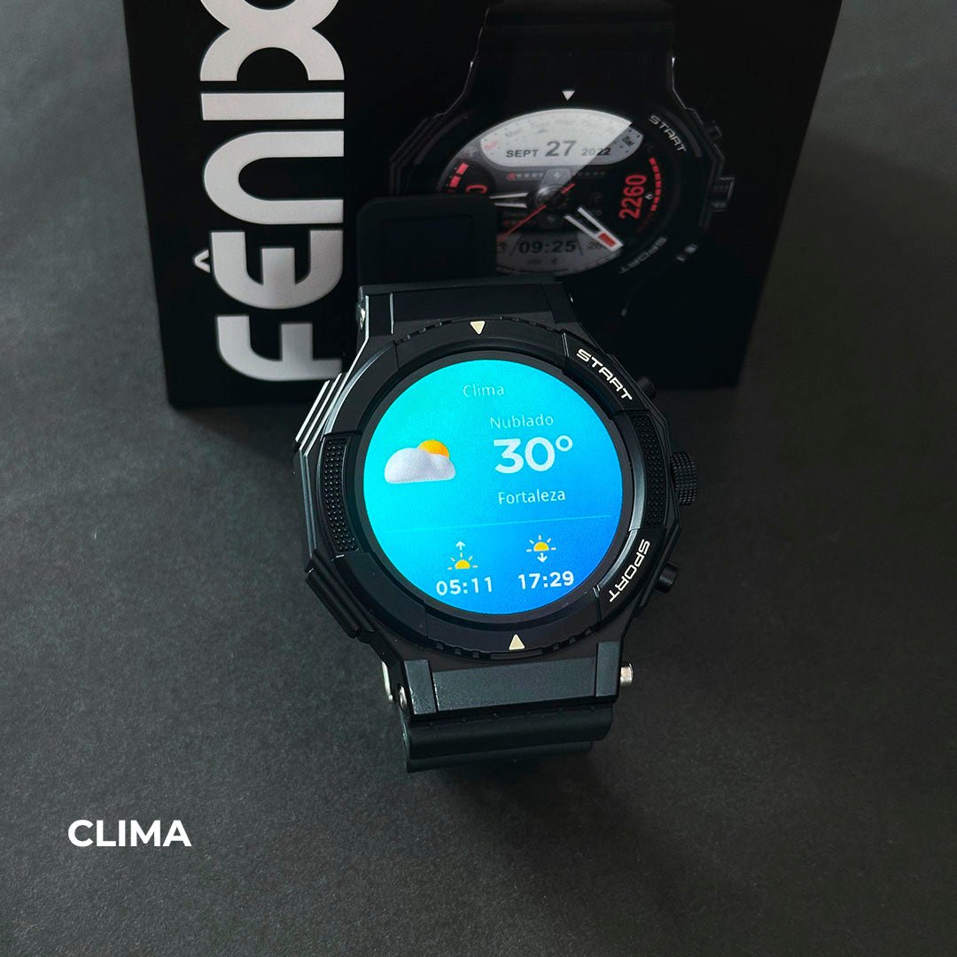 SmartWatch Fênix - Wearzone 50mm - À Prova D'água. - Maria Celular