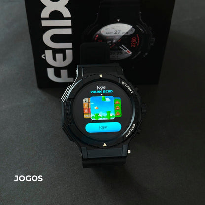 SmartWatch Fênix - Wearzone 50mm - À Prova D'água. - Maria Celular