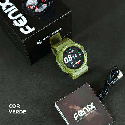 SmartWatch Fênix - Wearzone 50mm - À Prova D'água. - Maria Celular