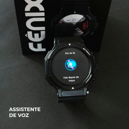 SmartWatch Fênix - Wearzone 50mm - À Prova D'água. - Maria Celular